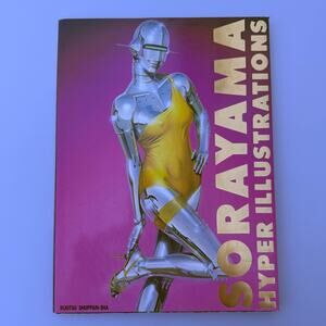 Hajime Sorayama Hyper Illustrations Sexy Metal Robot Softcover Book